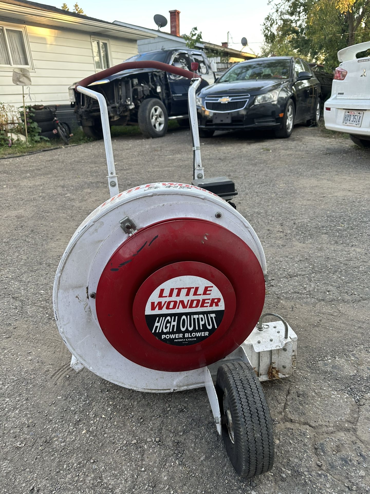 Little Wonder Power Blower 5hp