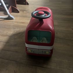 Kids Ride On Camped Van