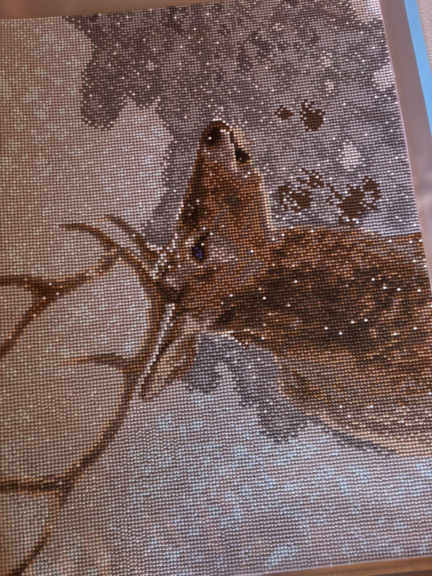 Diamond dots deer