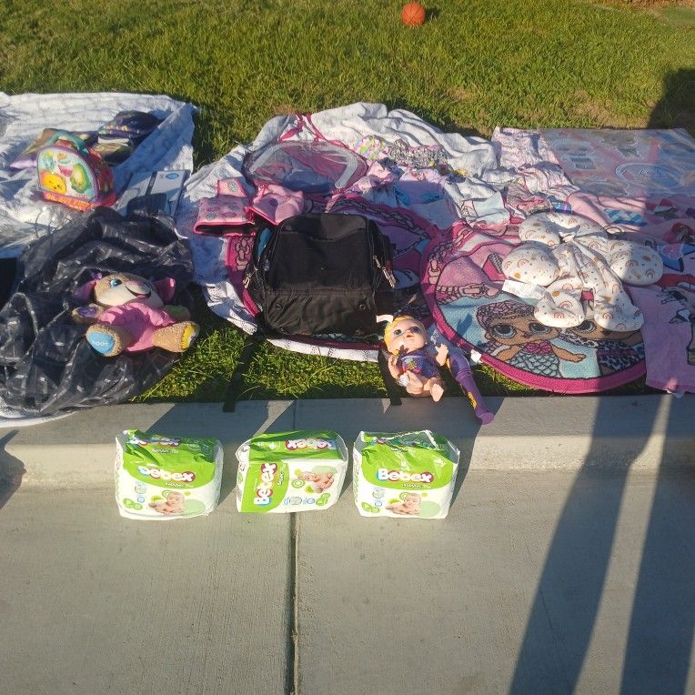 66 Size 1 Diapers  Will Trade For Newborn 