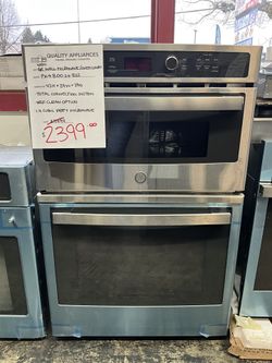 NEW GE  WALL MICROWAVE/OVEN COMBO
