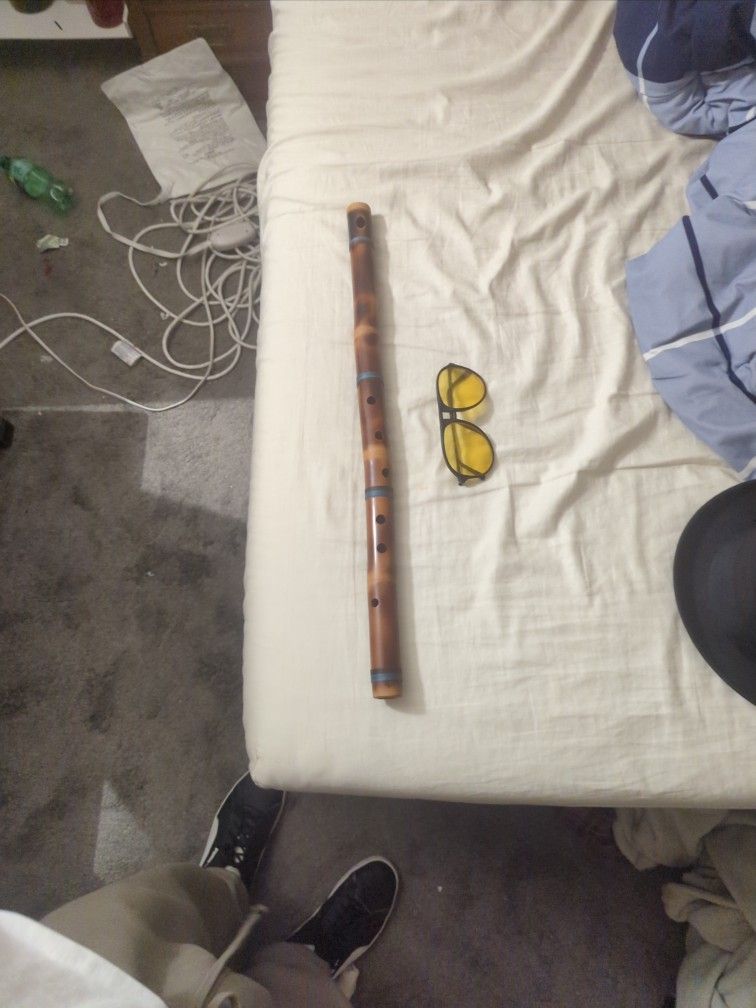 Long Bamboo Flute Tuned To Major Key