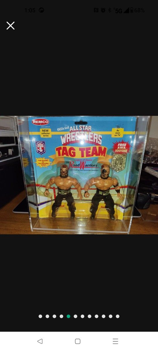 Remco AWA All Star Wrestlers, Mini Mashers & Thumbsters – Page 2 –  Wrestling Figure Database