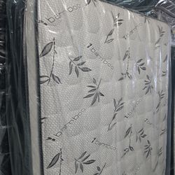 ✨️New Mattress✨️
🔹️All sizes available
🔸️12" inches tall
🟢Queen $199
🔵Full $180
🟣Twin $150
🟡King $330
🟠Cal King $330
🔴Same day delivery availa