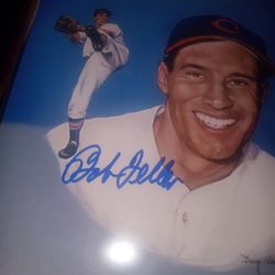 Bob Felller Autographed Photo