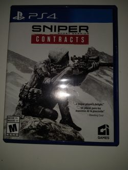 Sniper contracts Ps4