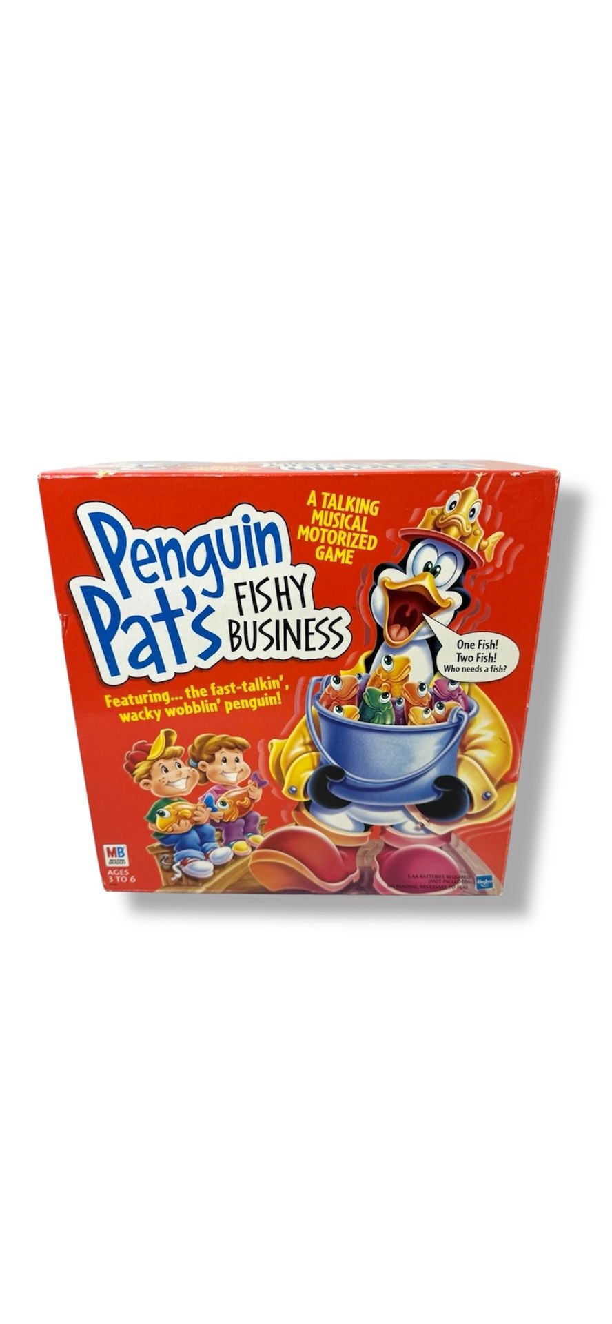 Vintage Penguin Pat’s Fishy Business Game Hasbro Milton Bradley 2000