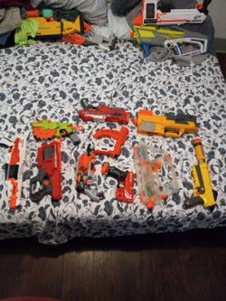 Nerf blasters