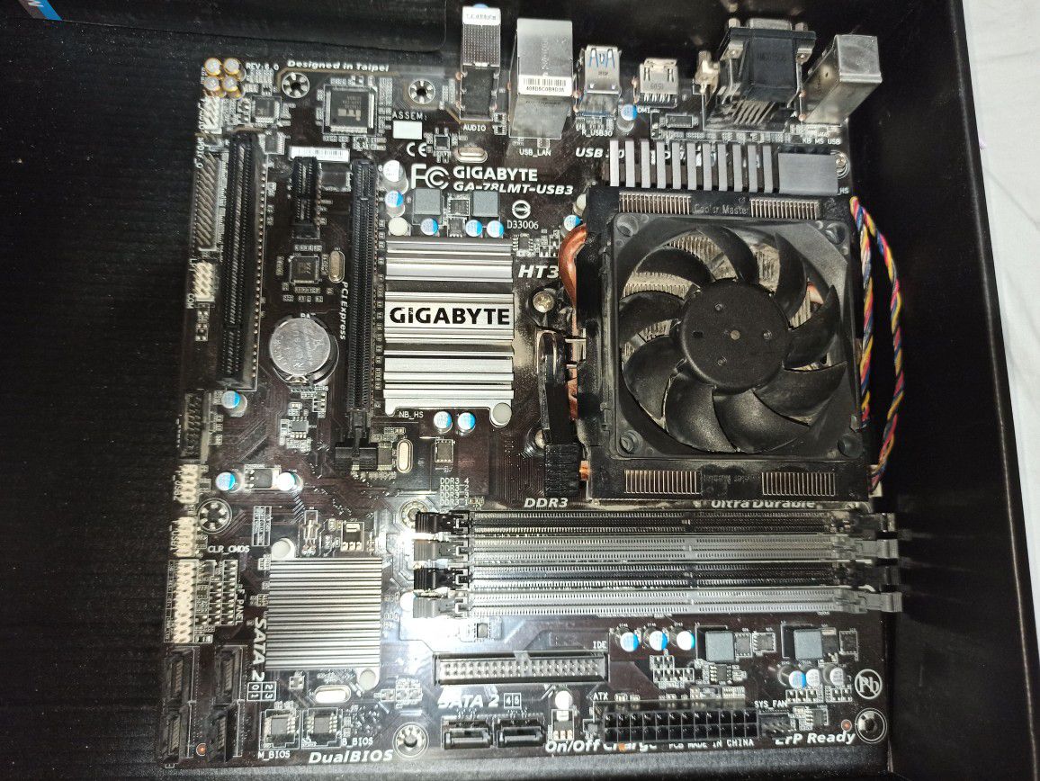 Motherboard With CPU