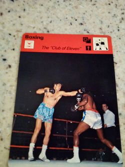 Vintage 1979 sportscaster boxing/ the " club of eleven"/ mini benvenuti vs. Luis Manuel Rodriguez/ from amateur to professional/ Olympic