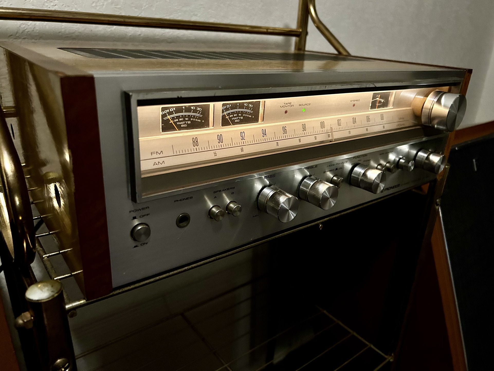 PIONEER SX-680 WITH SPEAKERS VINTAGE SYSTEM 