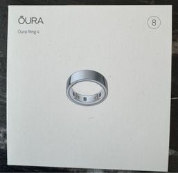 Brand New Unopened Silver Oura Ring