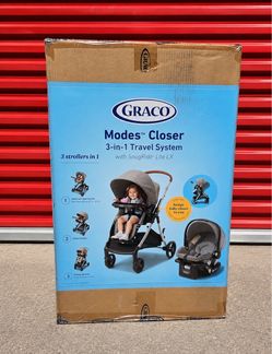 NEW Graco Modes Closer Travel System Stroller Car Seat Set