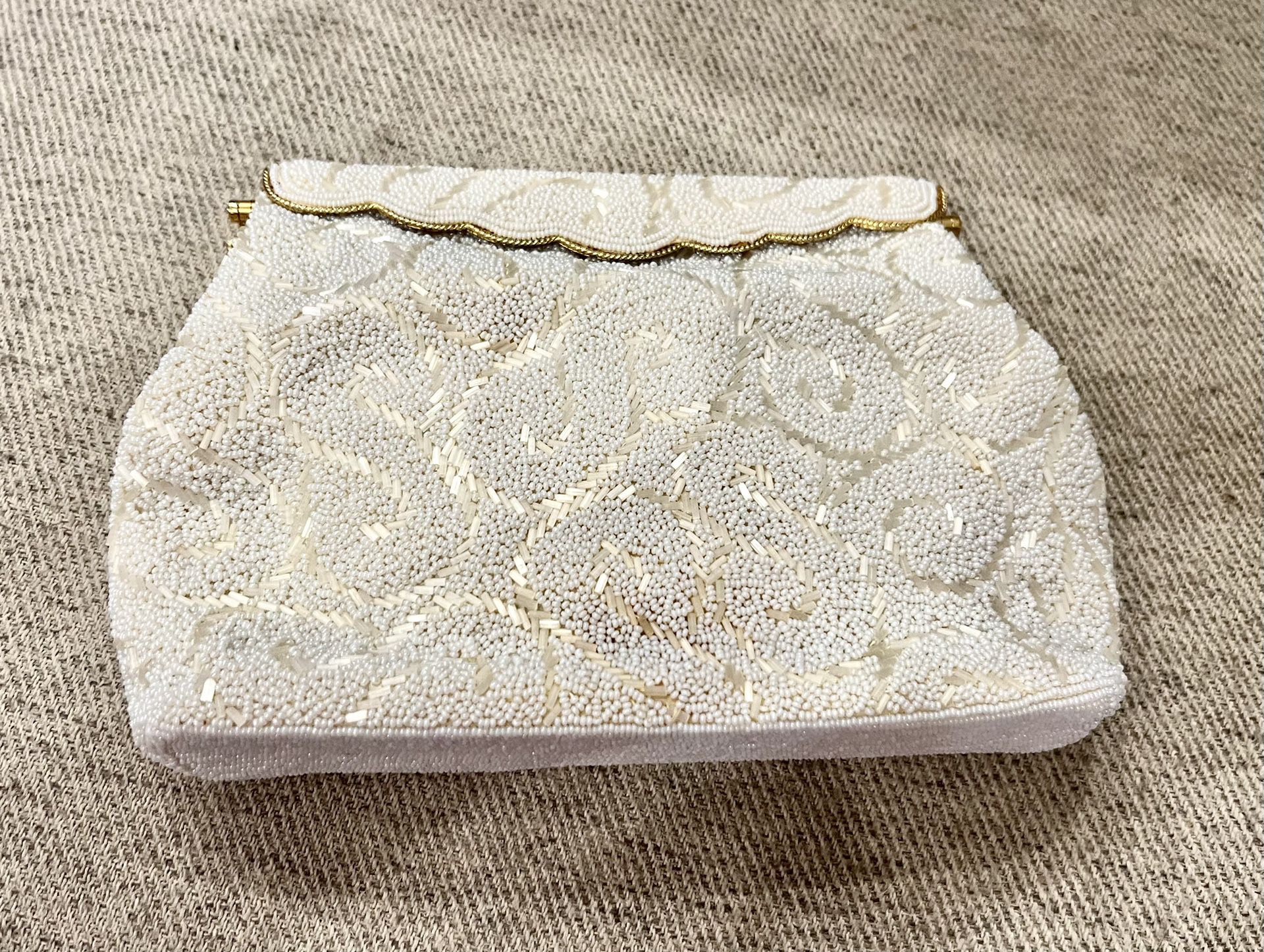 Moving! Reduced!  Vintage  Micro-Beaded Purse for Dressy Evening or  Daytime Events