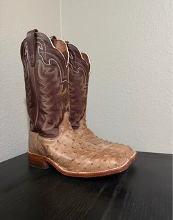 Tony lama ostrich boots
