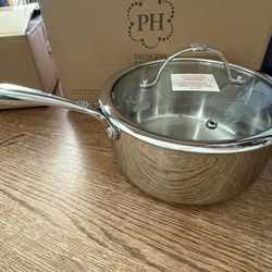 Olla De 3-qt De acero Inoxidable De Princess House 