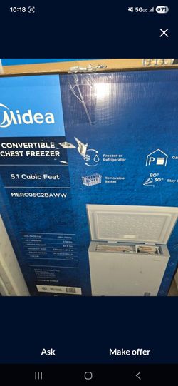Brand new freezer