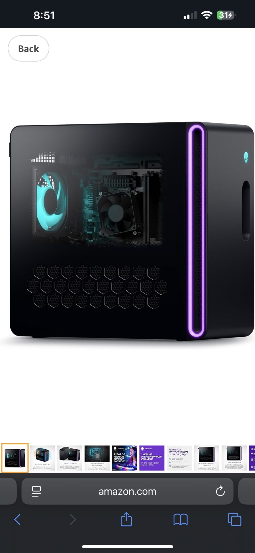 Alienware Aurora R16 Gaming Desktop