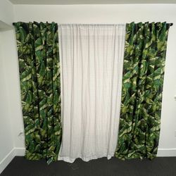 CB2 Cayman Curtains - 2 Panels