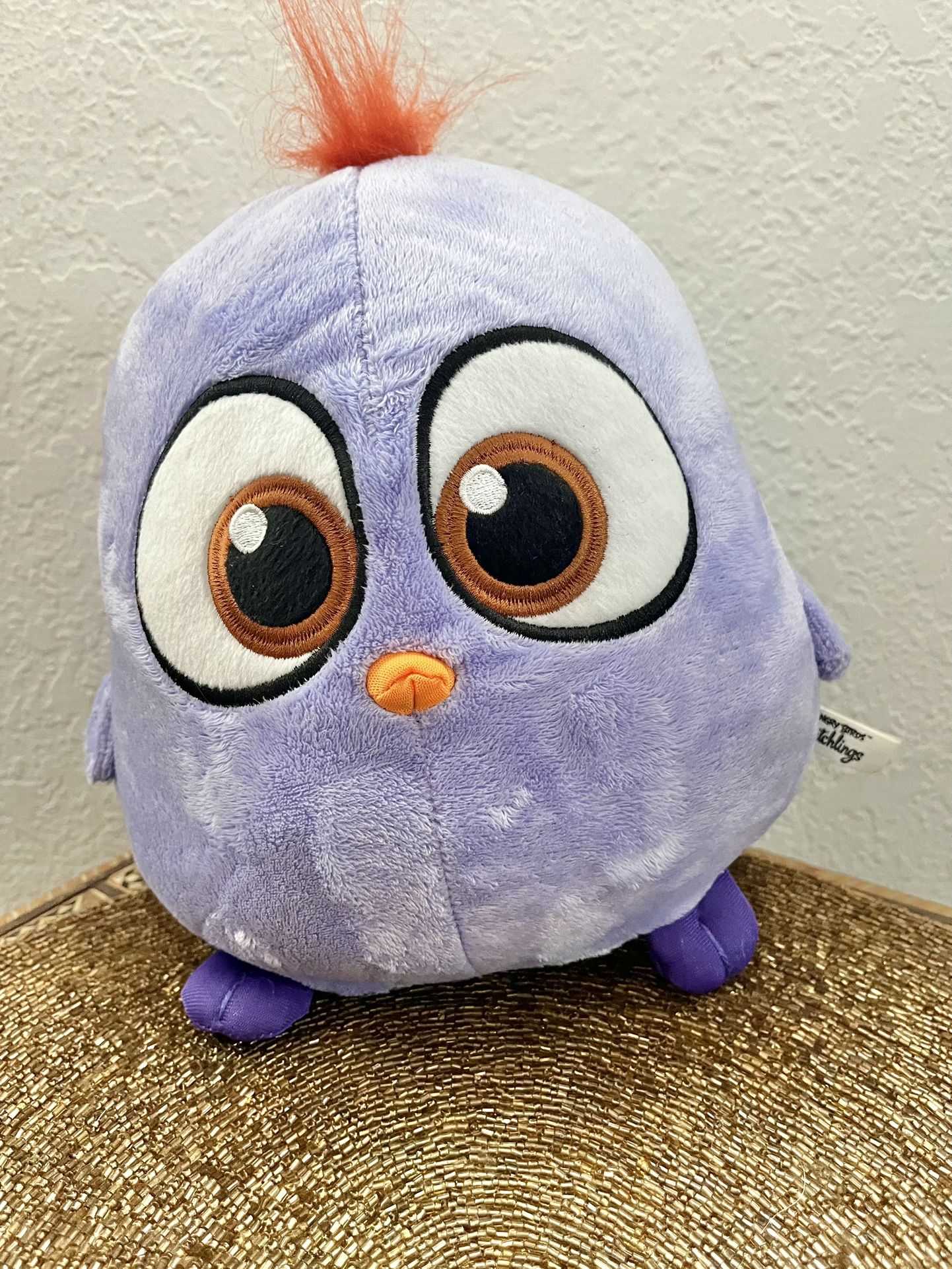 Angry Birds Hatchlings Purple Plush 8'' 2018 Rovio Toy Factory Stuffed Animal