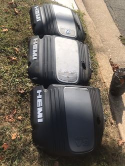 Various Dodge/Chrysler parts, Hemi heads 20” tires