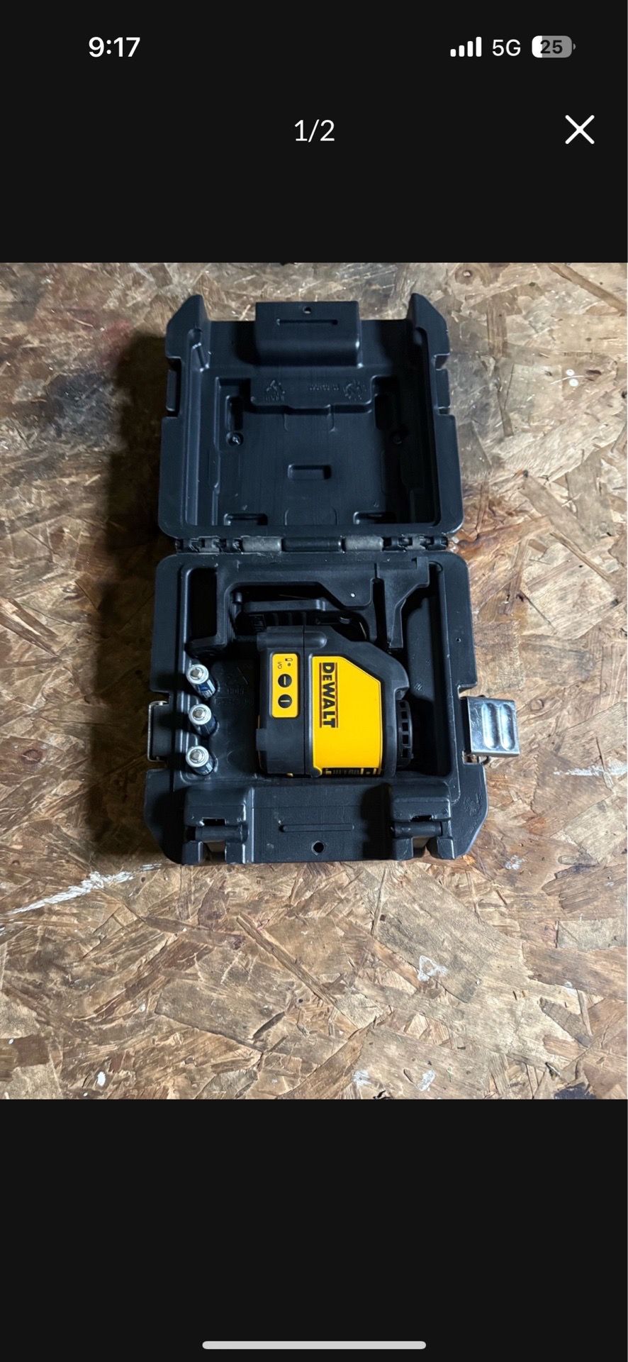 DeWalt DW088K Self leveling laser kit