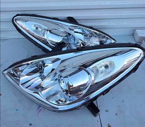 04-06 Lexus Es330 Projector Headlights Luces Focos Micas Faros Faroles Headlamps