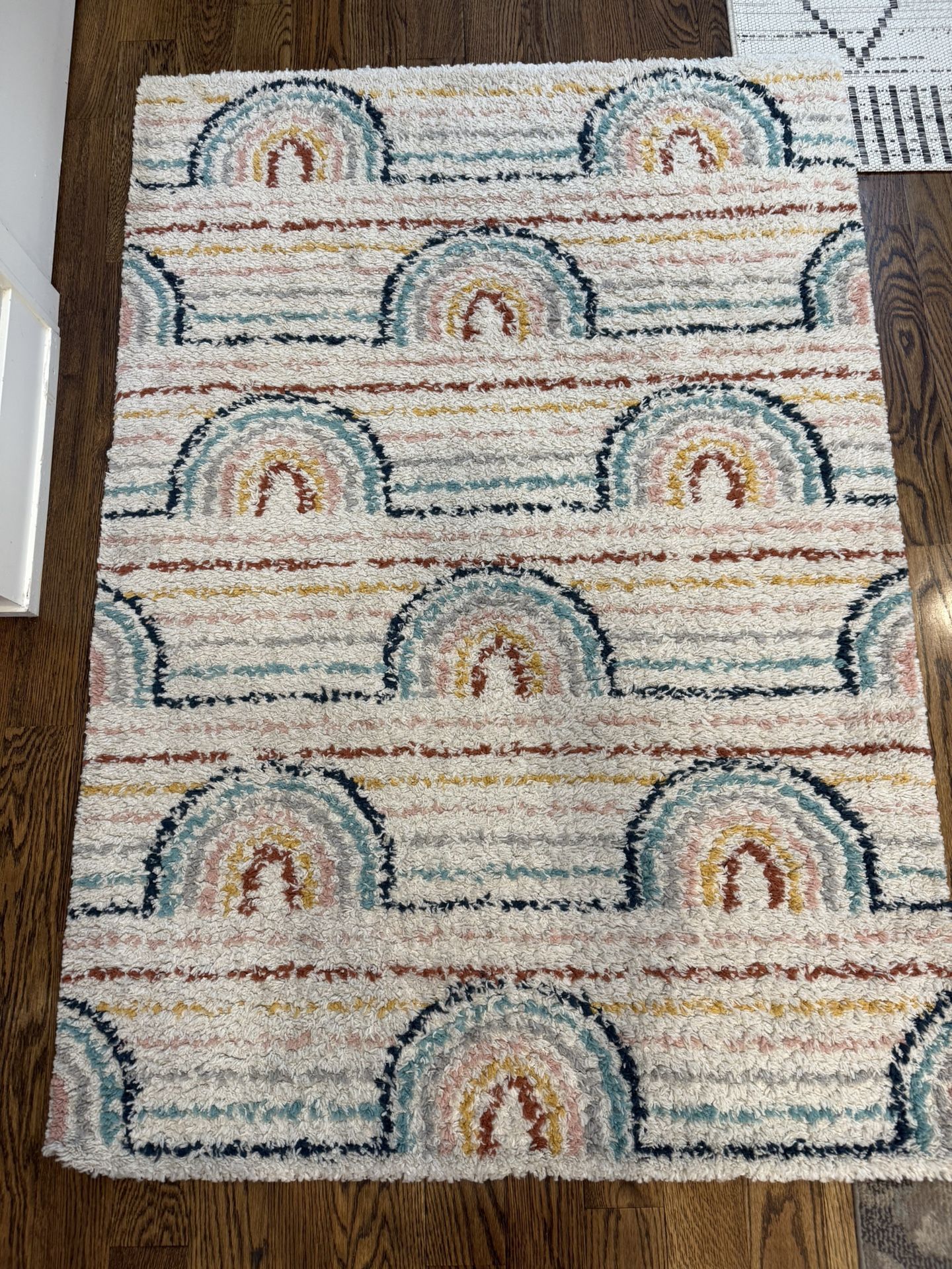 Kids Rainbow Rug 