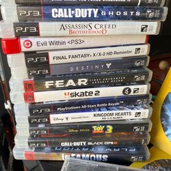 PS3 games for sale!