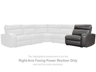 Samperstone Gray RAF Power Recliner 5520362