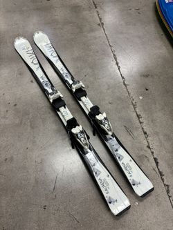 Used Volkl Aurena 141cm Downhill Skis With Marker Bindings 