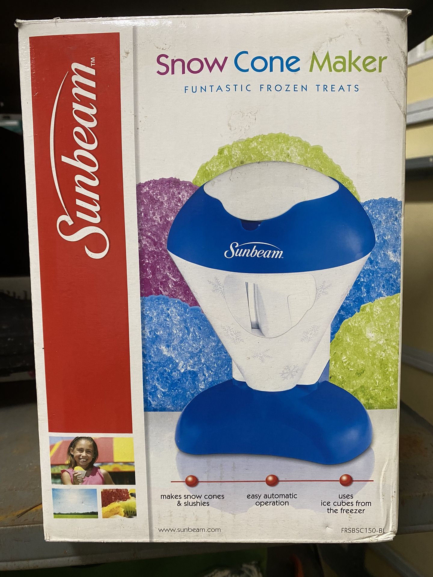 Sunbeam Snow Cone Maker