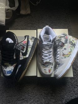 Supreme Rammellzee dunks 10.5 DS