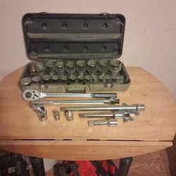 3/4 Inch Drive Craftsman Socket Set