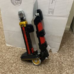 Power Rangers Samurai Deluxe Mega Blade Folding Sword Bandai 2011 Makes Noise