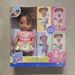 Baby Alive 9 Piece Doll Set New