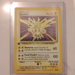 Electhor (First Edition French Zapdos)