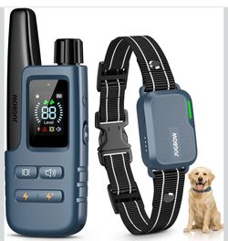 Brandnew Dog Shock Collar - 4500FT Dog Training Collar with Remote, IPX8 Waterproof Electric Dog Collar with 4 Training Modes, Security Lock, Recharge