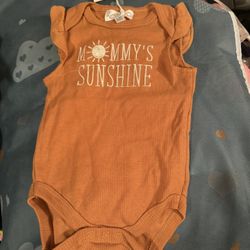 Nwt Baby Girl 3-6 Months Mommy’s Sunshine Willow & Whimsy Onesie Bodysuit 