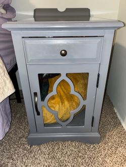 Night stand with charger port