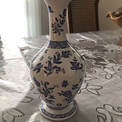 Blue And White Vase