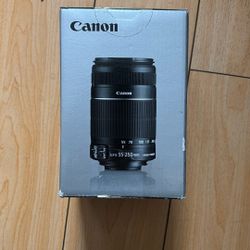 Canon EFS 55-250mm Image stabalizer