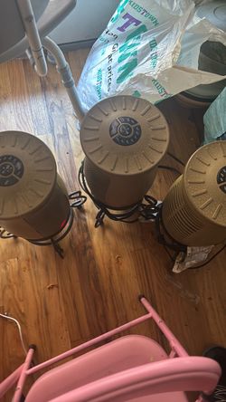 Lot of 3 Tower Space Heaters