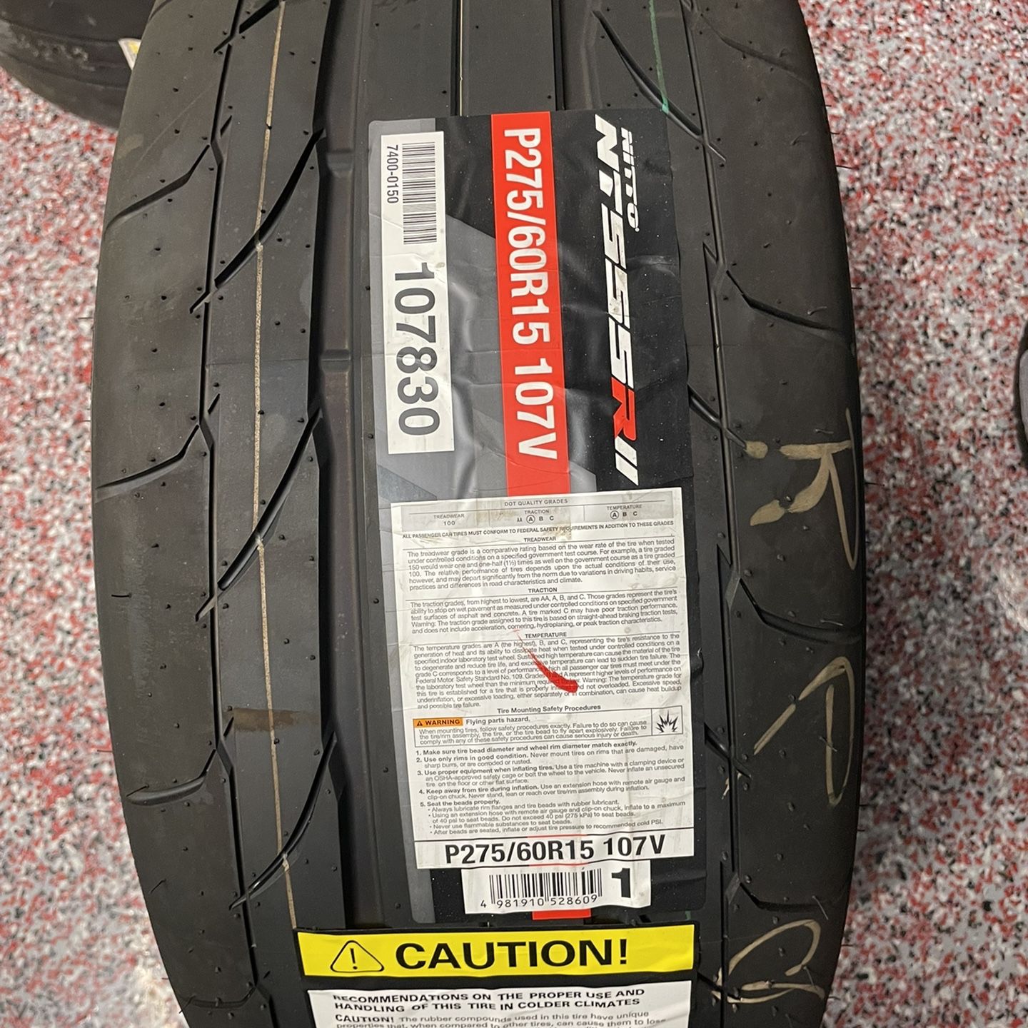 NITTO NT555RII 275/60R15 $225 EACH NEW SLICKS 275/60/15 DRAG
