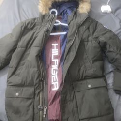 Tommy Hilfiger Fur Hood Jacket