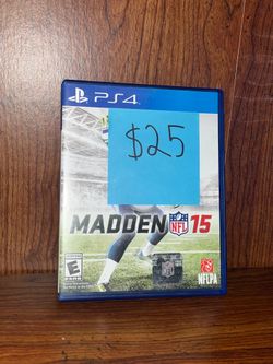 PlayStation Video Game PS5 PS4 Madden NFL 15 Football