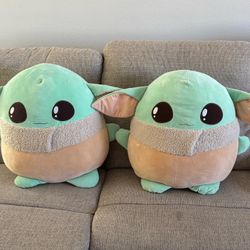Squishmallow Star Wars Grogu The Mandalorian Baby Yoda Plush 24"
