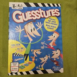 Guesstures Family Game 4+ Players Bilingual French 2014 Fast Paced Charades 8+
