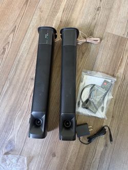 -Piece Sound Bar / Tower Speakers with Remote