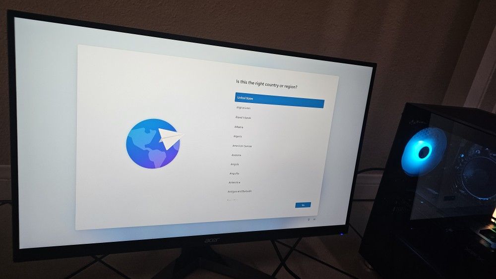 Nitro KG1 240Hz 1440p Gaming Monitor – Ultra-Fast 0.5ms Response Time!